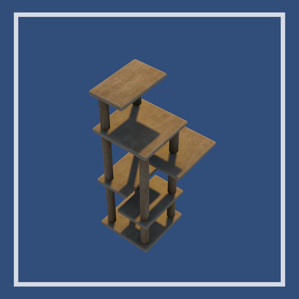 キャットタワー【VRC想定】