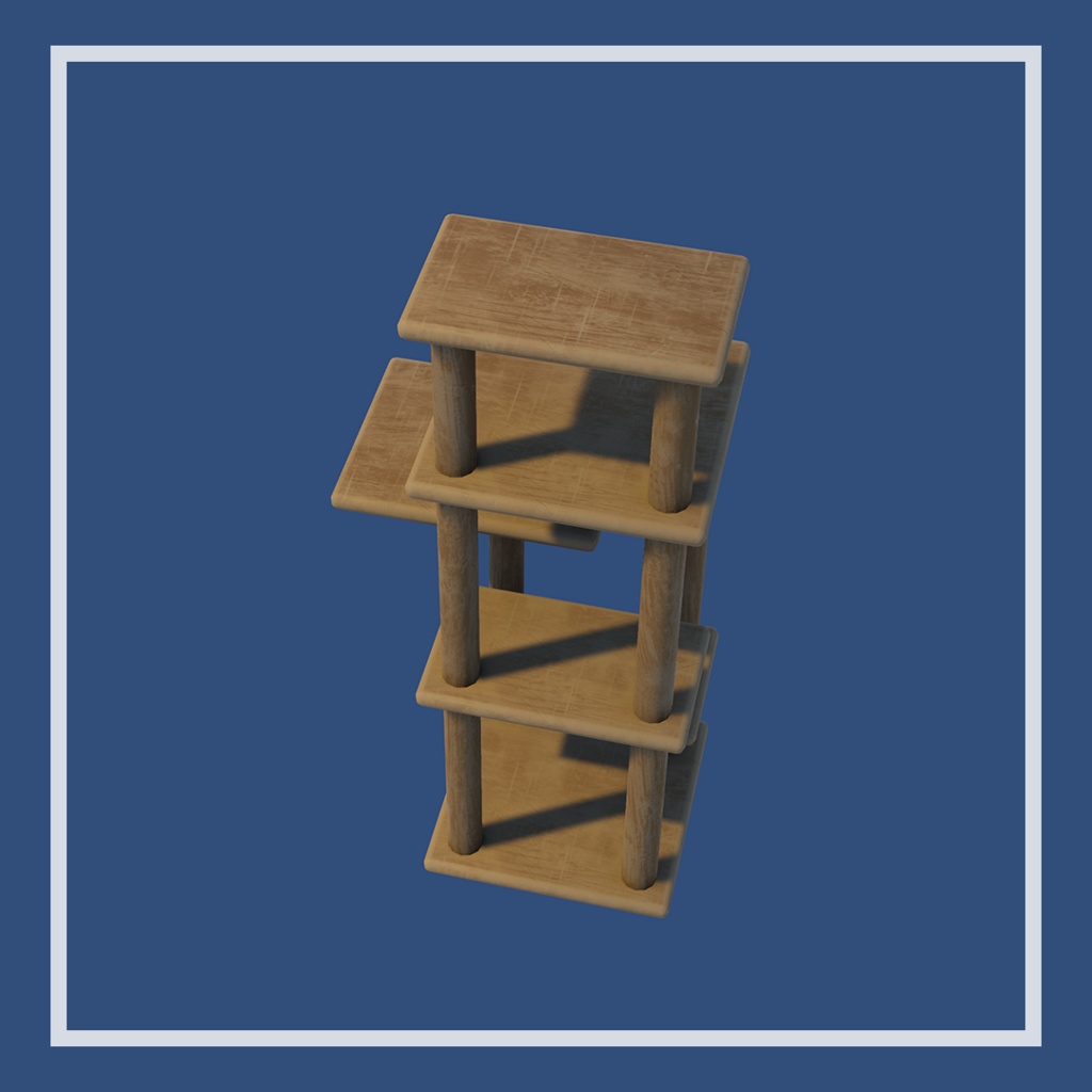 キャットタワー【VRC想定】