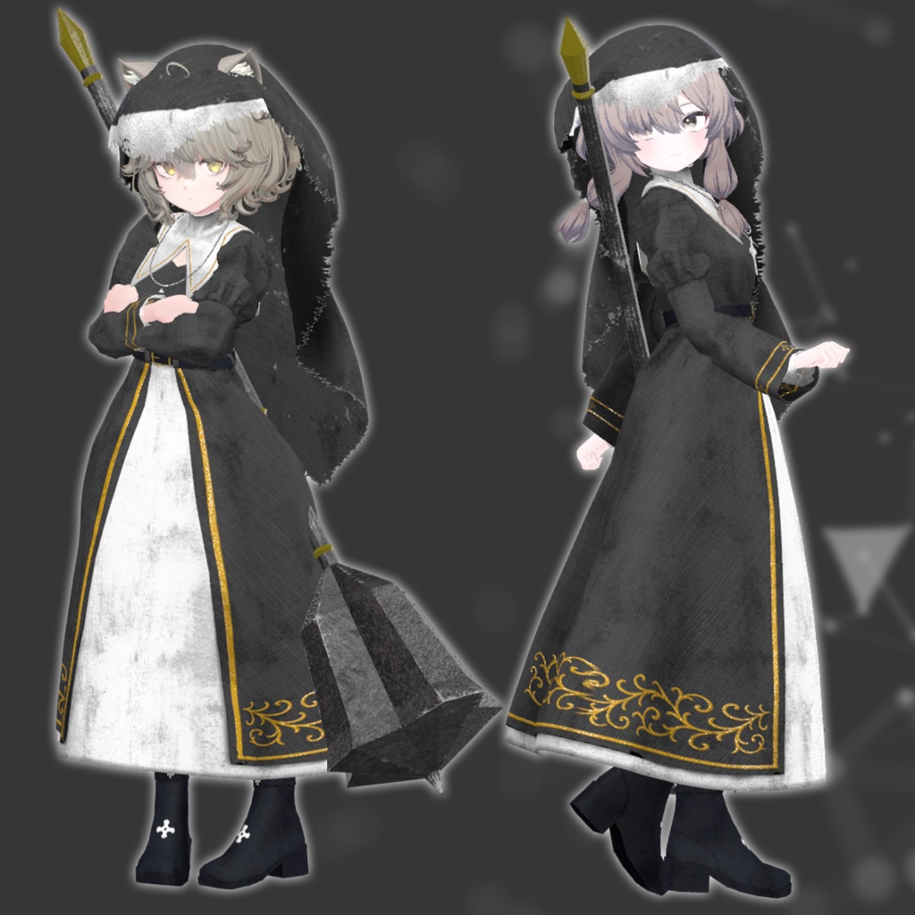 【4アバター+α対応】Noctis Veil