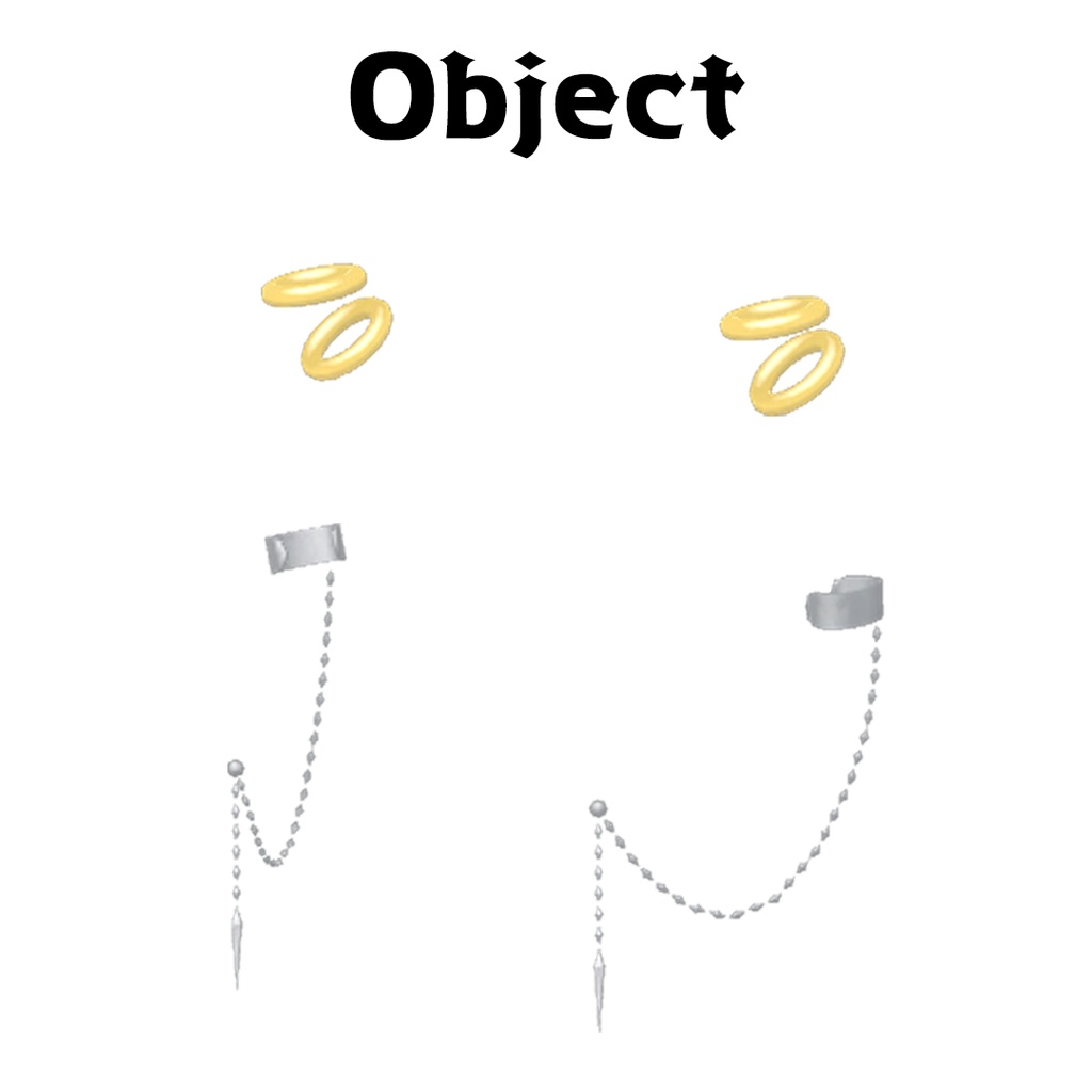 【Nemo】ヒトケモイヤリング【Wolfram】