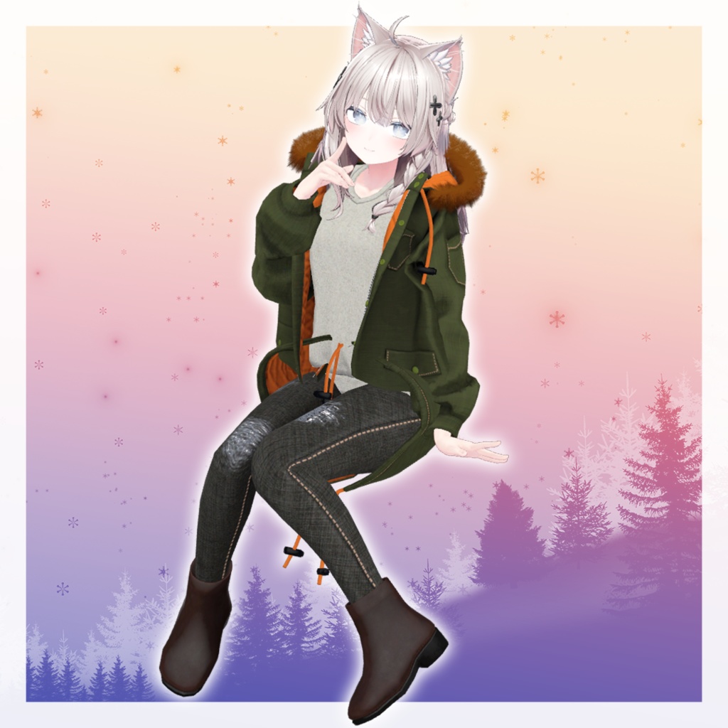 【4アバター+α対応】Cold Casual