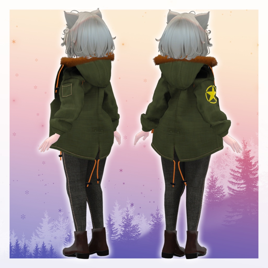 【4アバター+α対応】Cold Casual