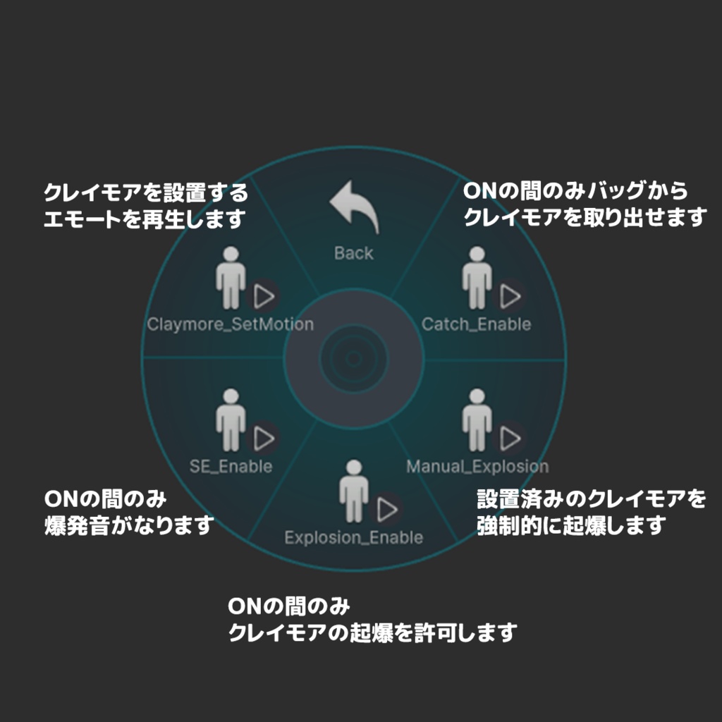 地雷系クレイモア【Maon対応】