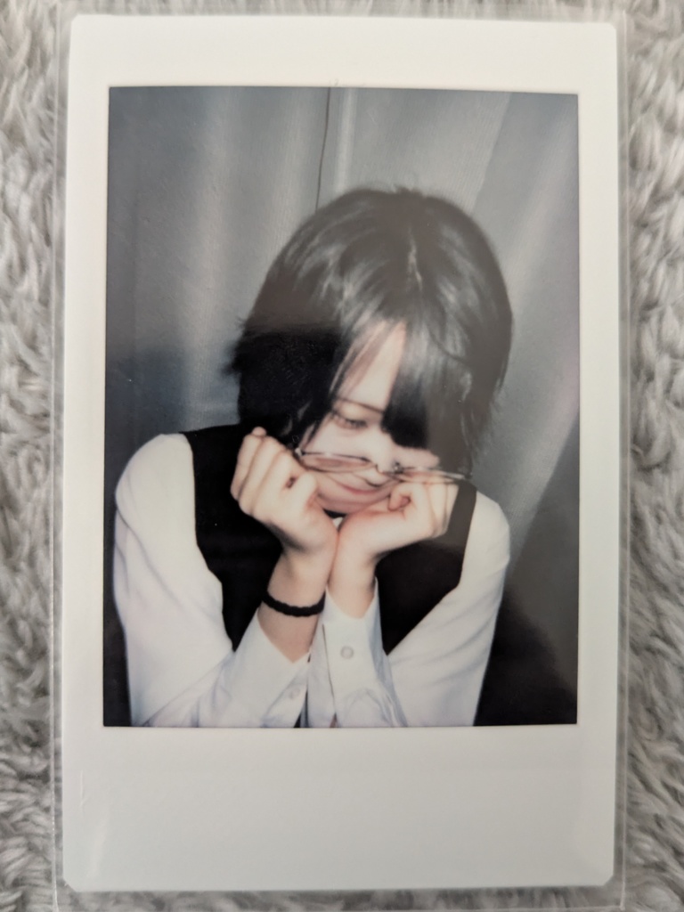 氷水チェキ②照れてんじゃないよ