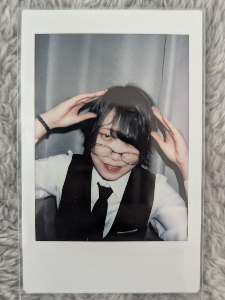 氷水チェキ③みんなも犬耳しよ〜ね〜^^