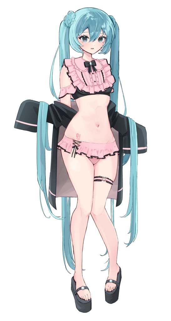 地雷水着初音ミクアクスタ