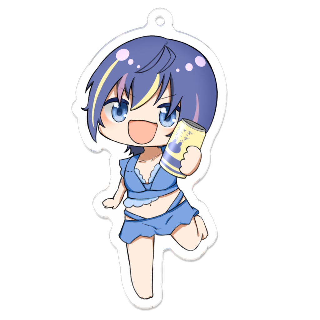 夏だ！水着だ！缶ジュースだ！SDあおいアクリルキーホルダー
