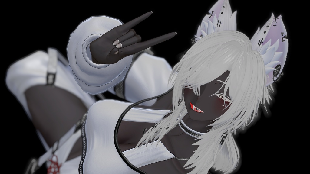 豺狼イケ女BlendShape