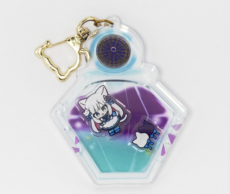 シャカシャカアクリルキーホルダー