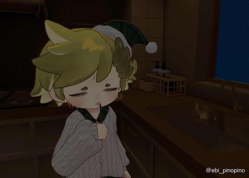 【無料版あり】くたたびぱじゃま【キプフェル対応】【まめふれんずセミ対応】