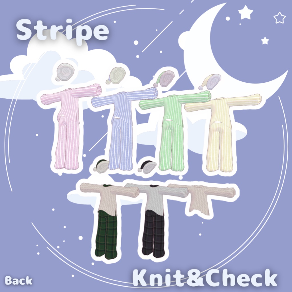 【無料版あり】くたたびぱじゃま【キプフェル対応】【まめふれんずセミ対応】