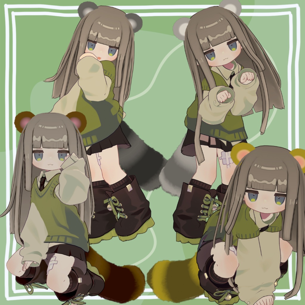 【キプフェル対応】キミもたぬきにならないか?【桔梗・狛乃対応】