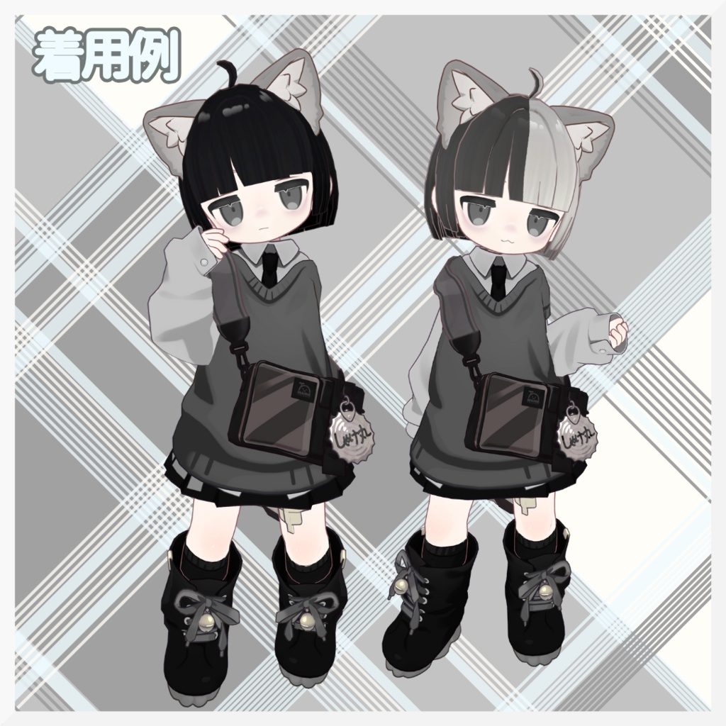 【キプフェル対応】ぷつっと姫カットボブ【11色】