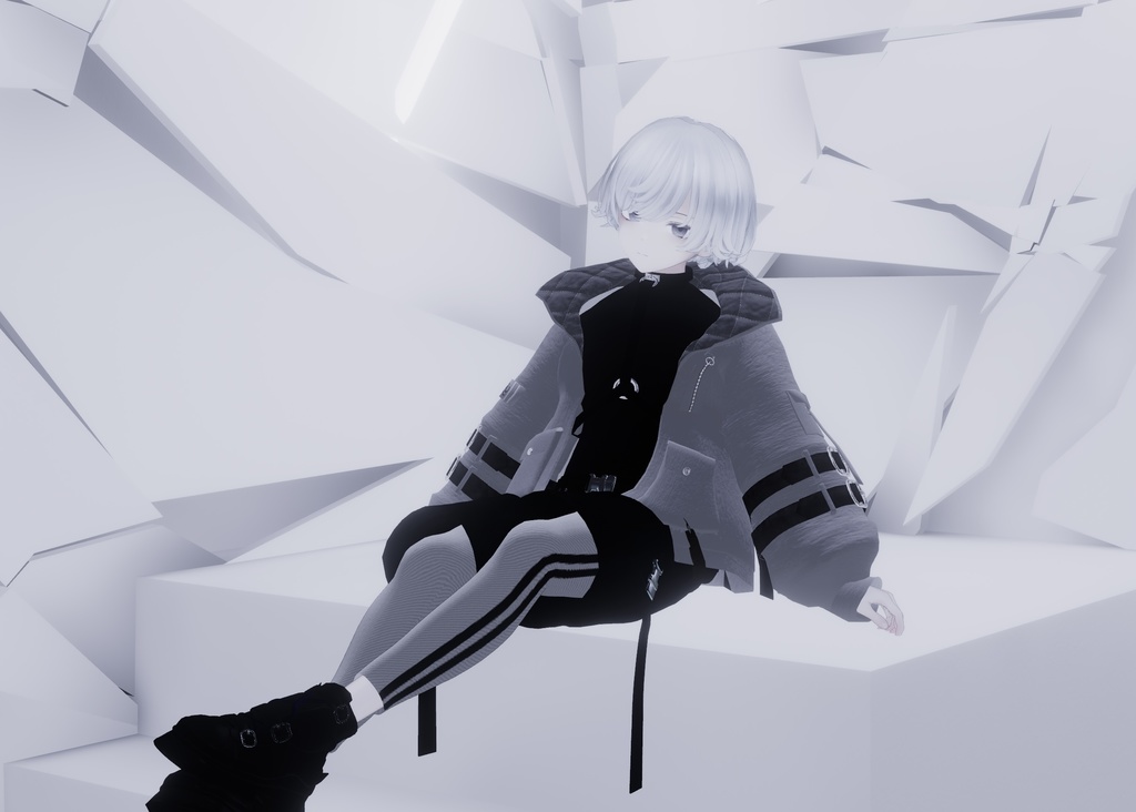 【5アバター対応】SECTOR.08 Wear【カラー:7パターン】