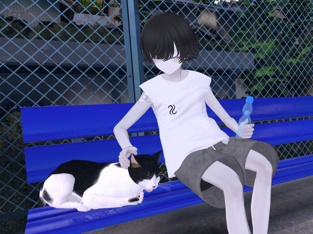 【真央対応】コンビニ行く服。【Menno(+Head)対応】