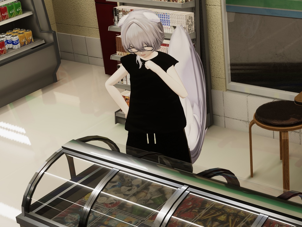 【真央対応】コンビニ行く服。【Menno(+Head)対応】