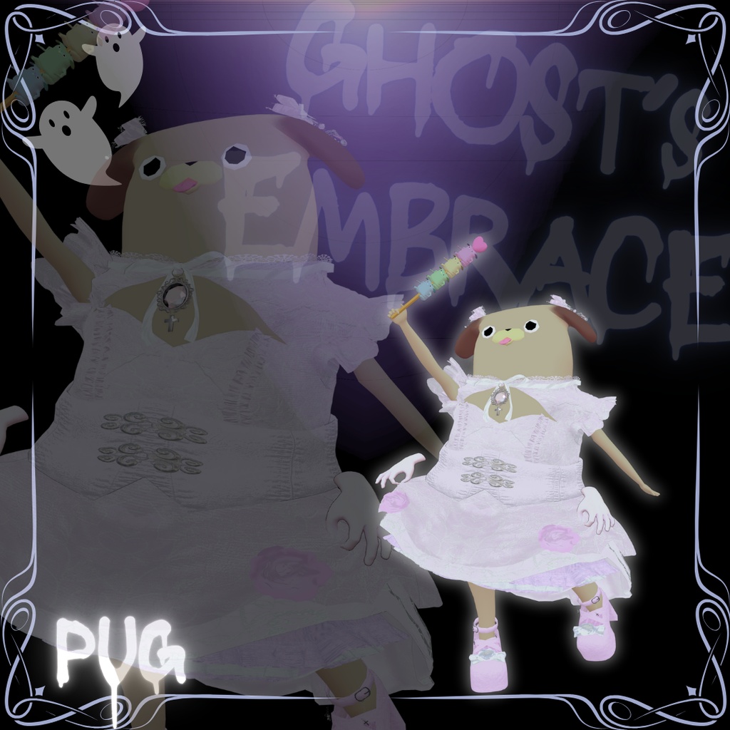 【5アバター対応】Ghost's Embrace【👻】