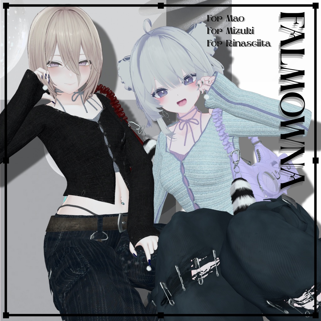 【3アバター対応 】FALMOWNA