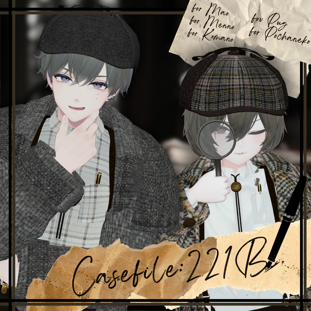 【5アバター対応】 Casefile:221B【🕵️‍♂️】