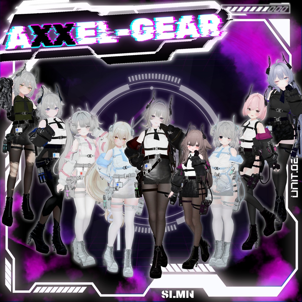 【輝夜対応しました!SALE中!】 AXXEL-GEAR【9アバター対応】