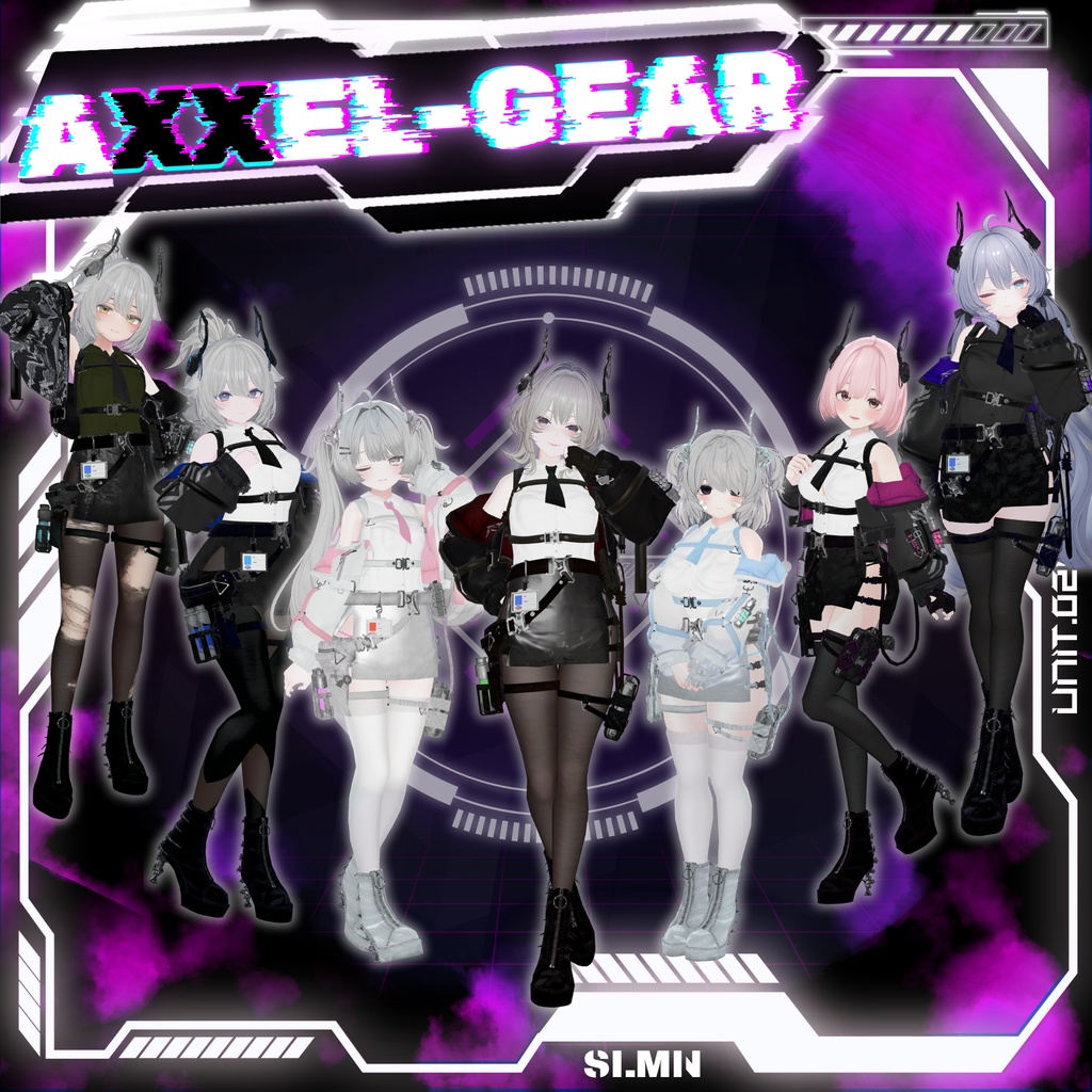 【4/9 20時発売予定】AXXEL-GEAR【7アバター対応】
