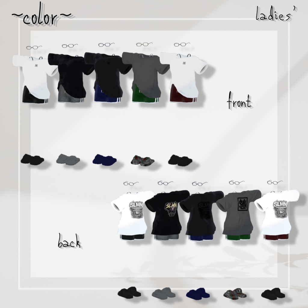 【10日間限定無料】Thx!!1st Anniv!! Chilloom Wear【♀9アバター,♂6アバター対応】