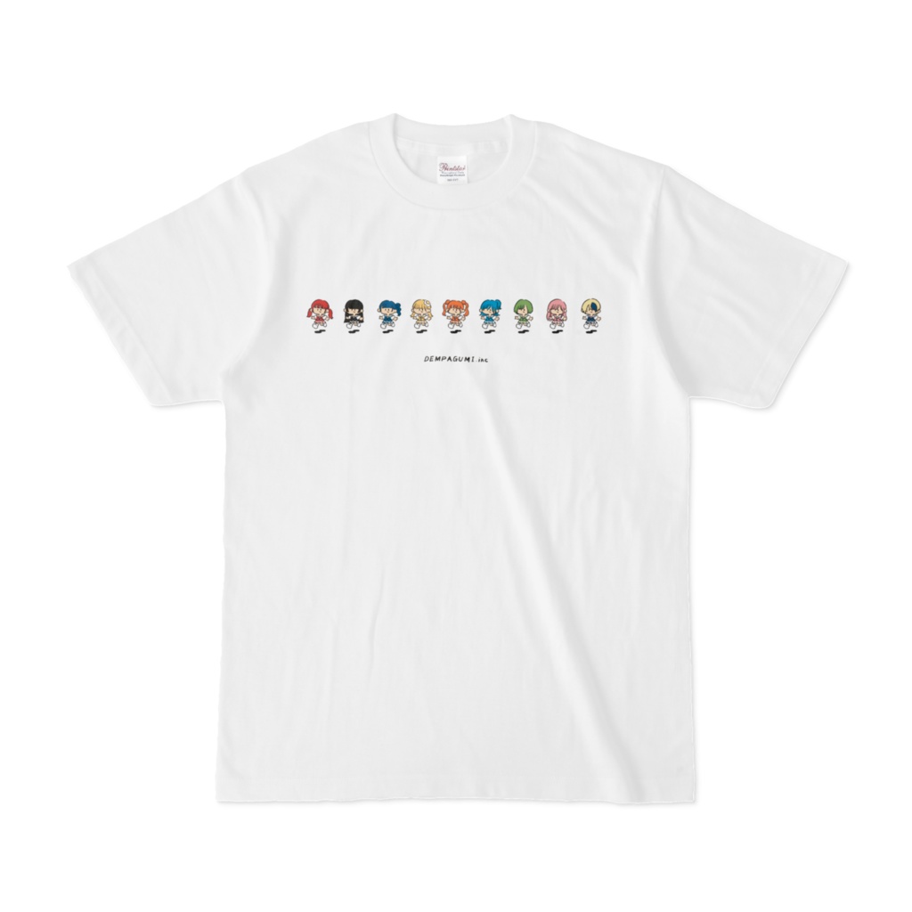 でんぱ組.inc x RUDIE'S ホワイトTシャツ - Tシャツ