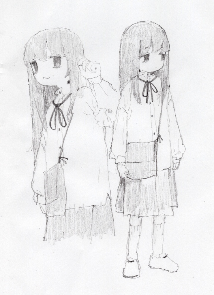 アナログ原画：「日向」