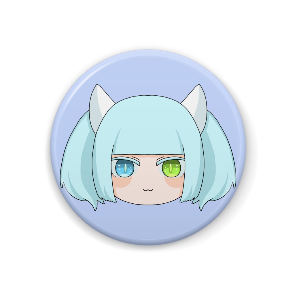 シロネコちゃんばっじ