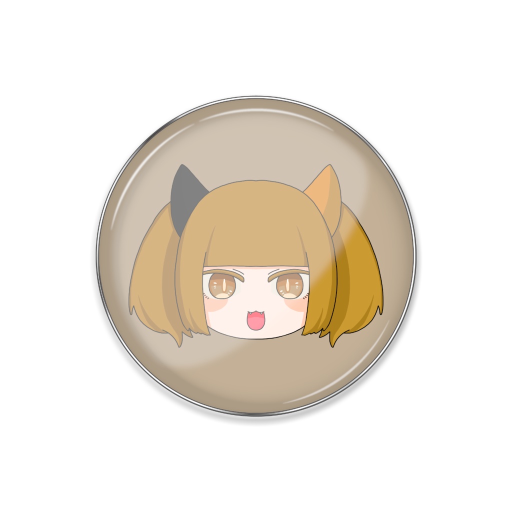 ミケネコちゃんぴんばっじ