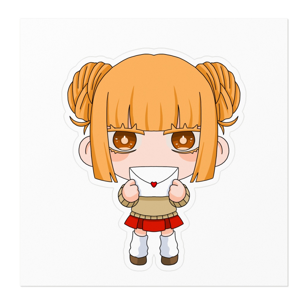 シニヨンガールステッカー