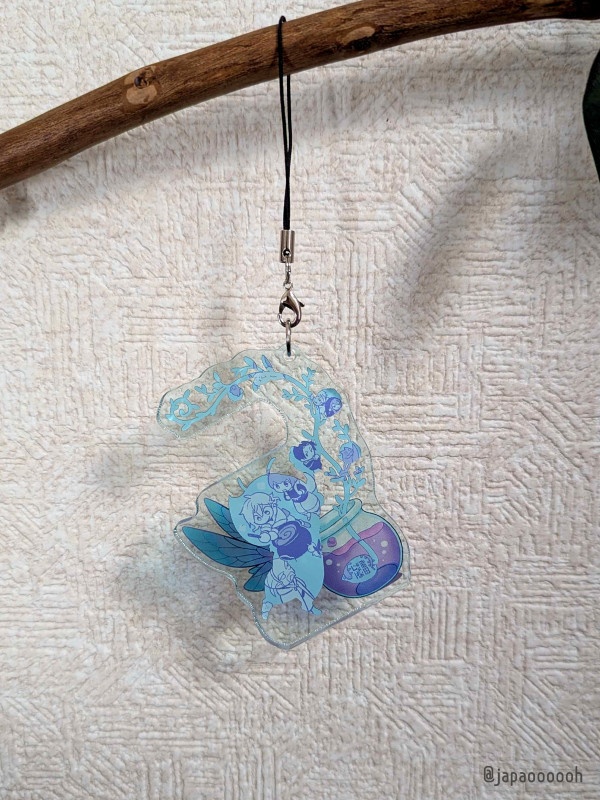 パーシャのアクリルキーホルダー