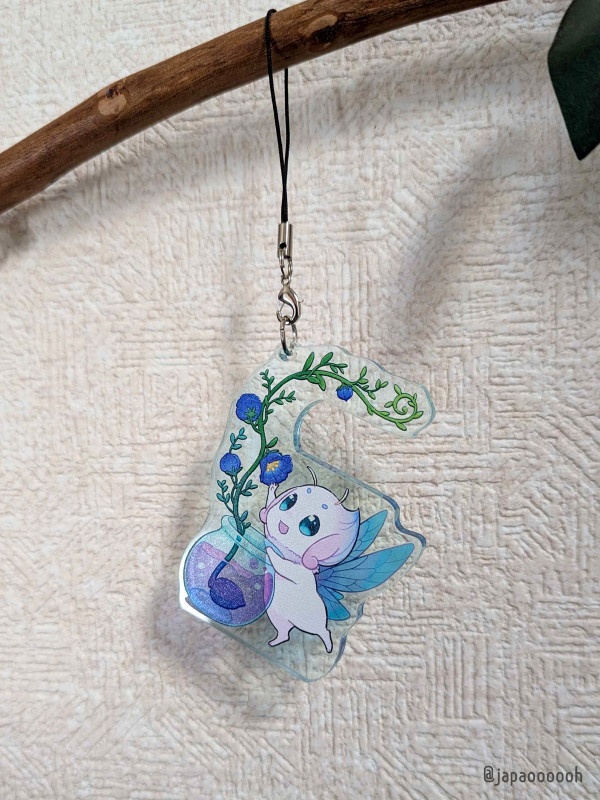 パーシャのアクリルキーホルダー