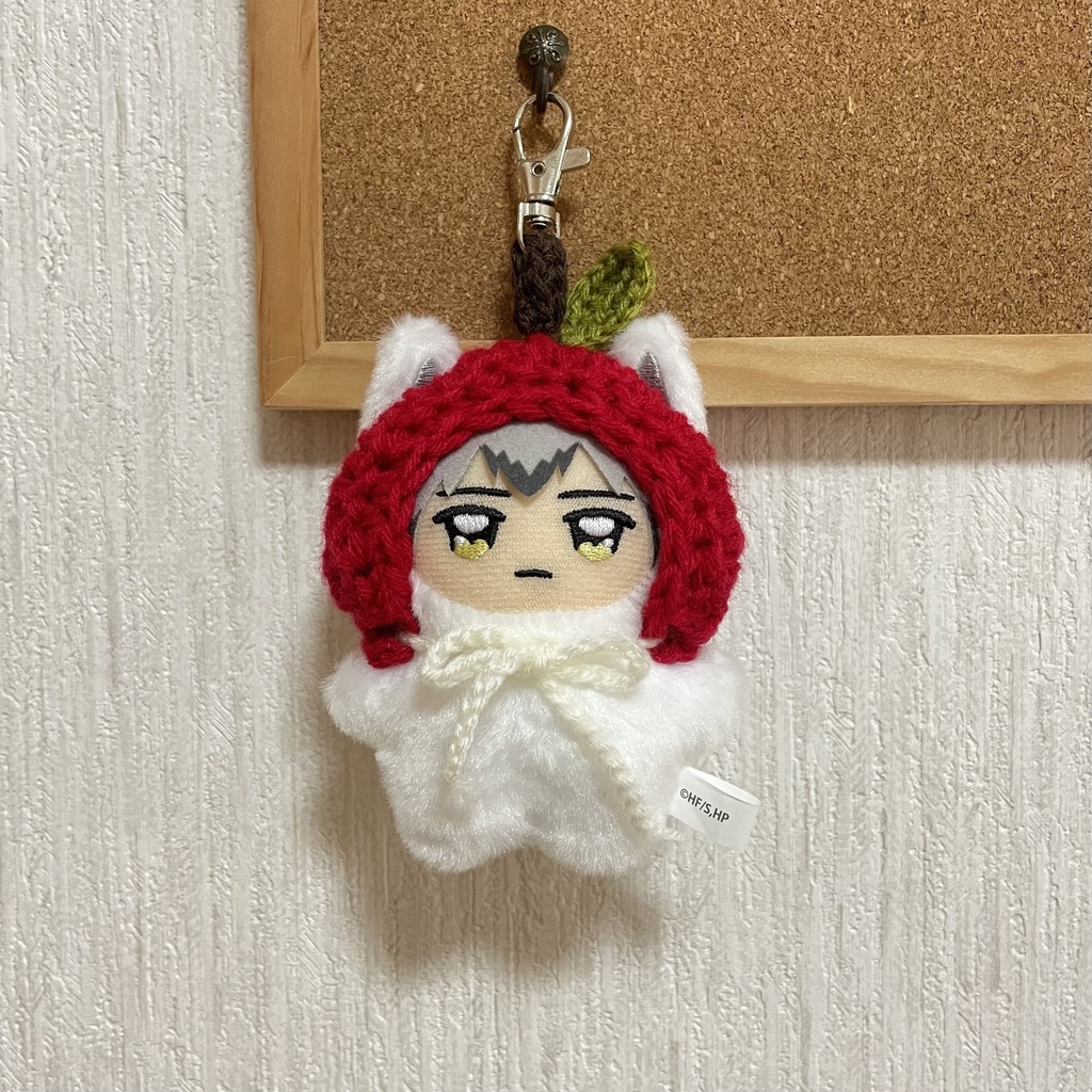 りんごのボンネット【耳穴あり】