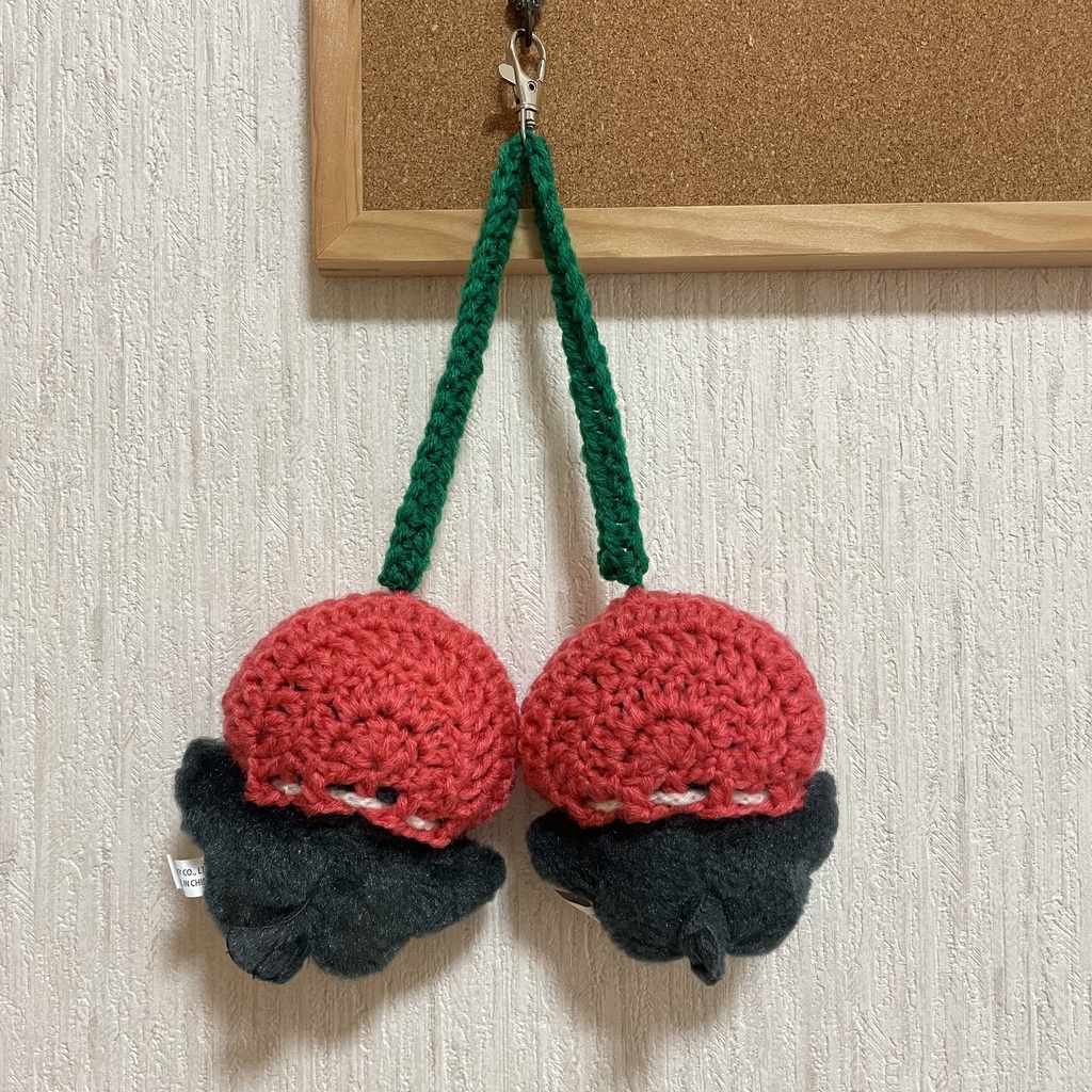 さくらんぼのボンネット【耳穴なし】