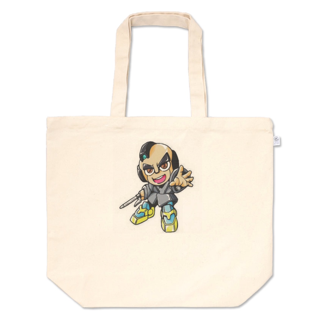 おかっぴきさんトートバッグL
