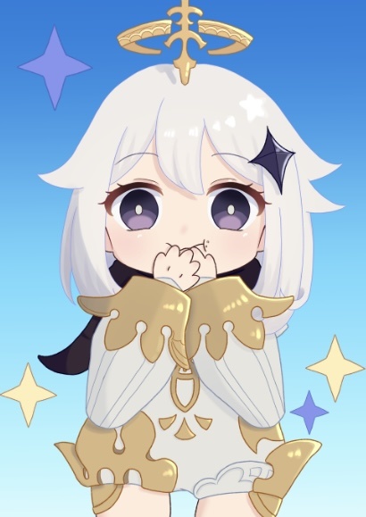 ポストカード(パイモン)