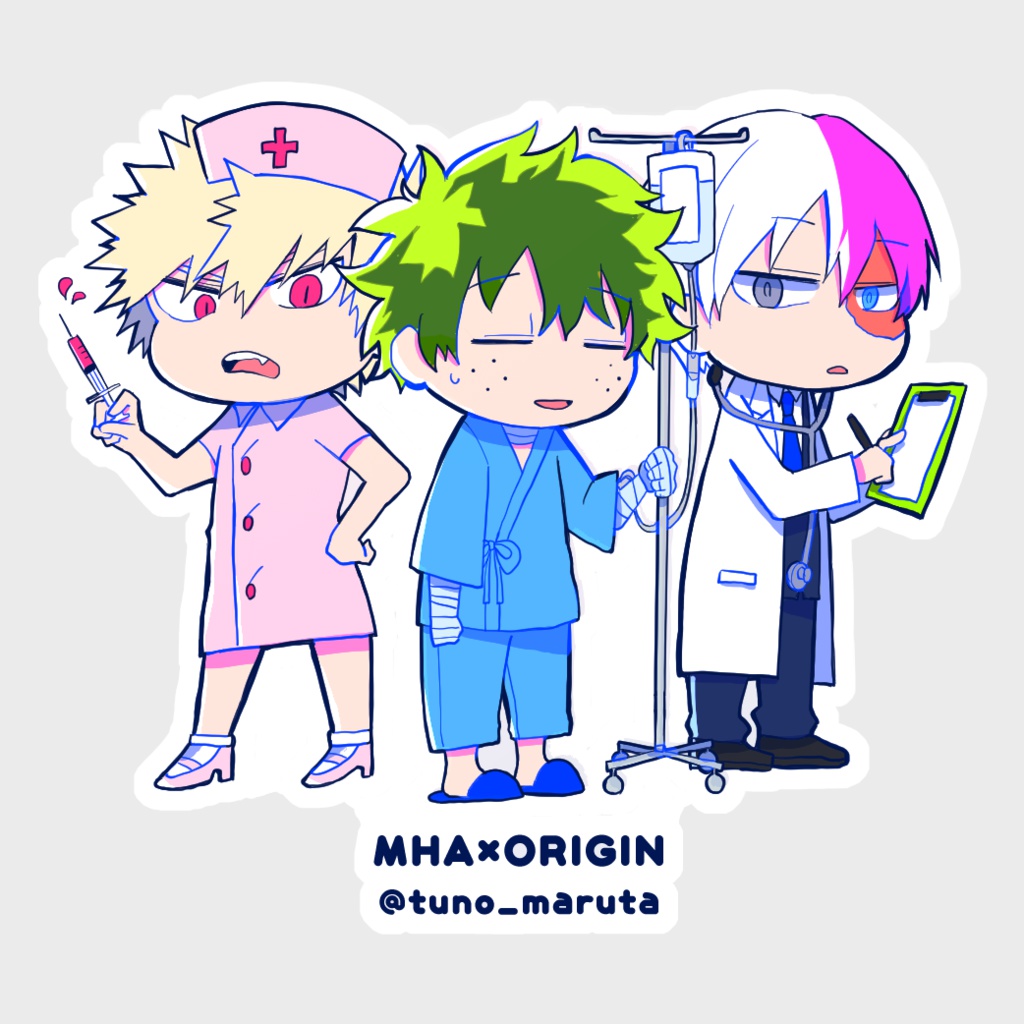 ヒロアカオリジンアクリルスタンド~病院編~