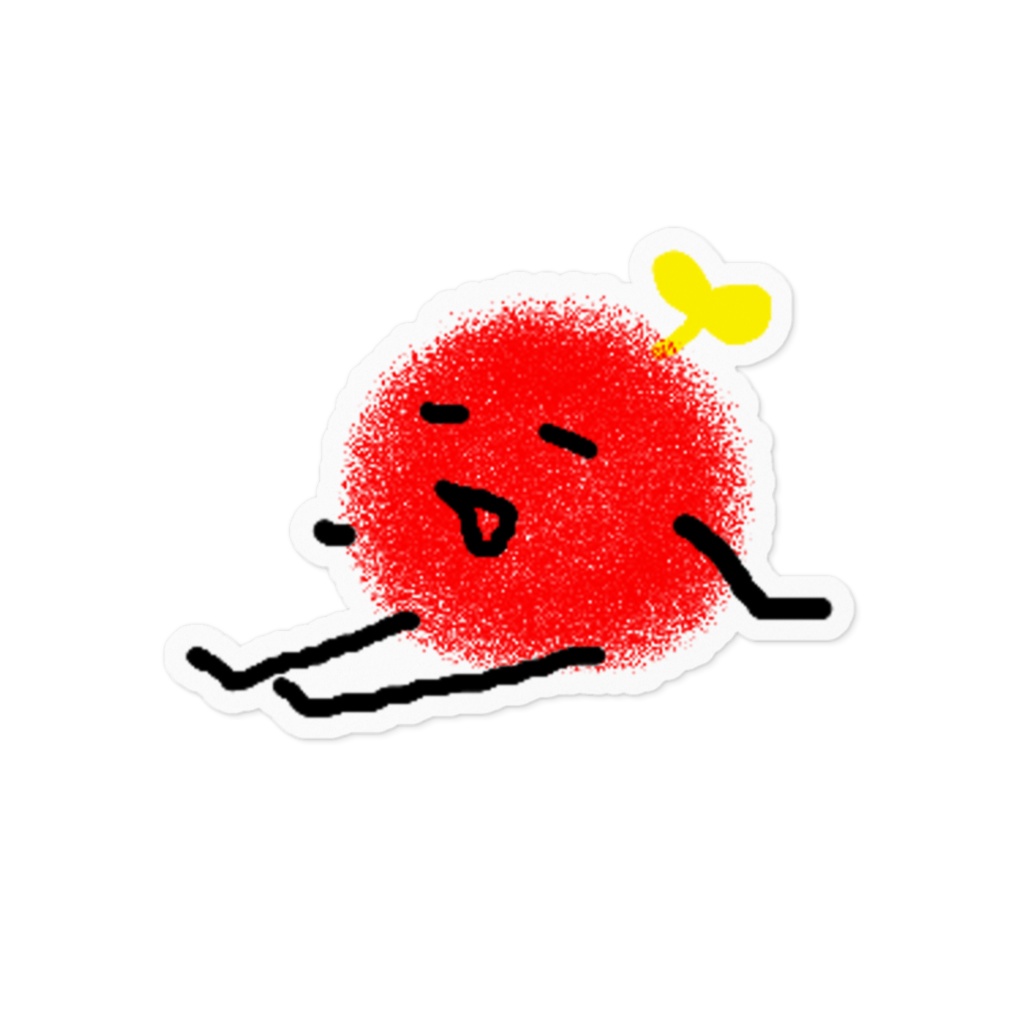 【いつもの2】きょんぴーす 100x100、160x160サイズ【ステッカー】