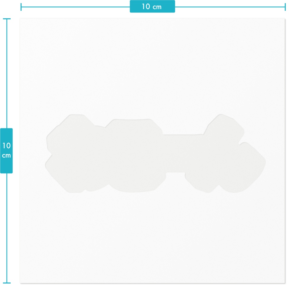 わこーんあいさつステッカー 100x100、160x160サイズ【ステッカー】