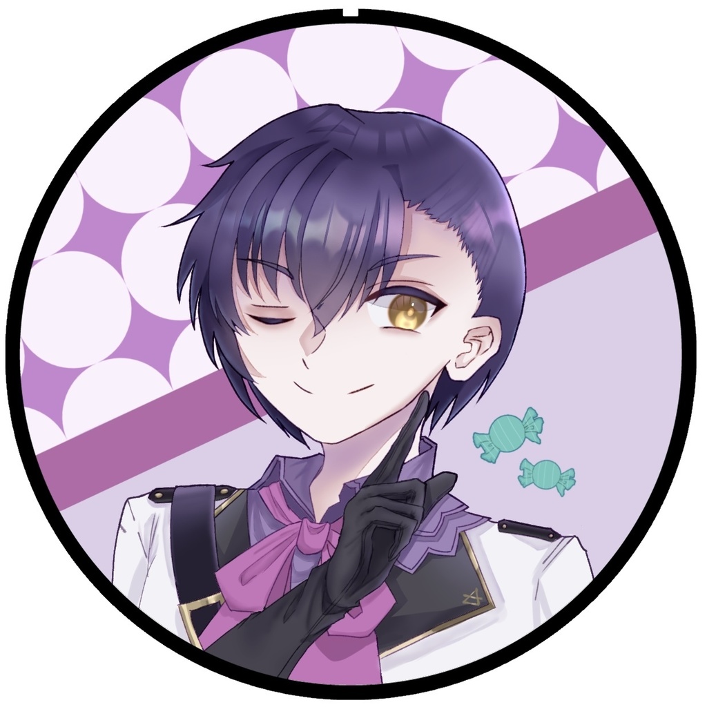 グリムノーツ76㎜缶バッジ