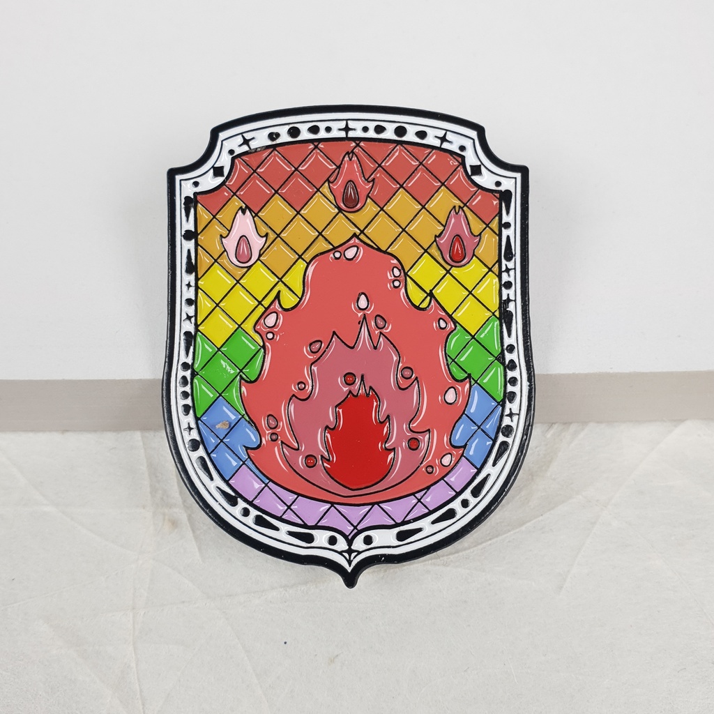 ★属性★バッチ pride 4 type badge