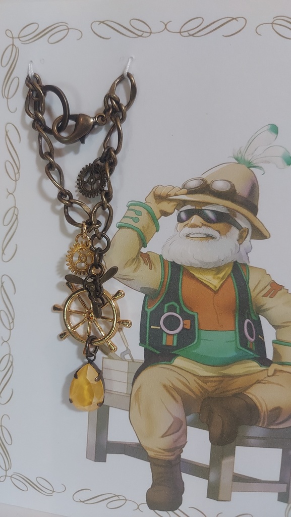 FF3イメージアクセサリー シド【バッグチャーム】