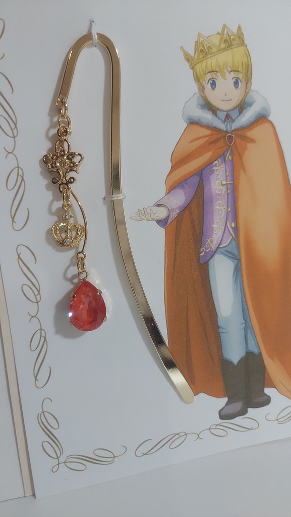 FF3イメージアクセサリー アルス王子【ブックマーカー】