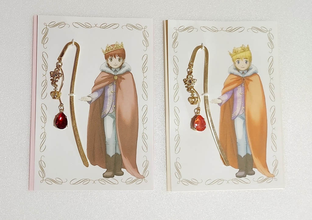 FF3イメージアクセサリー　アルス王子【ブックマーカー】
