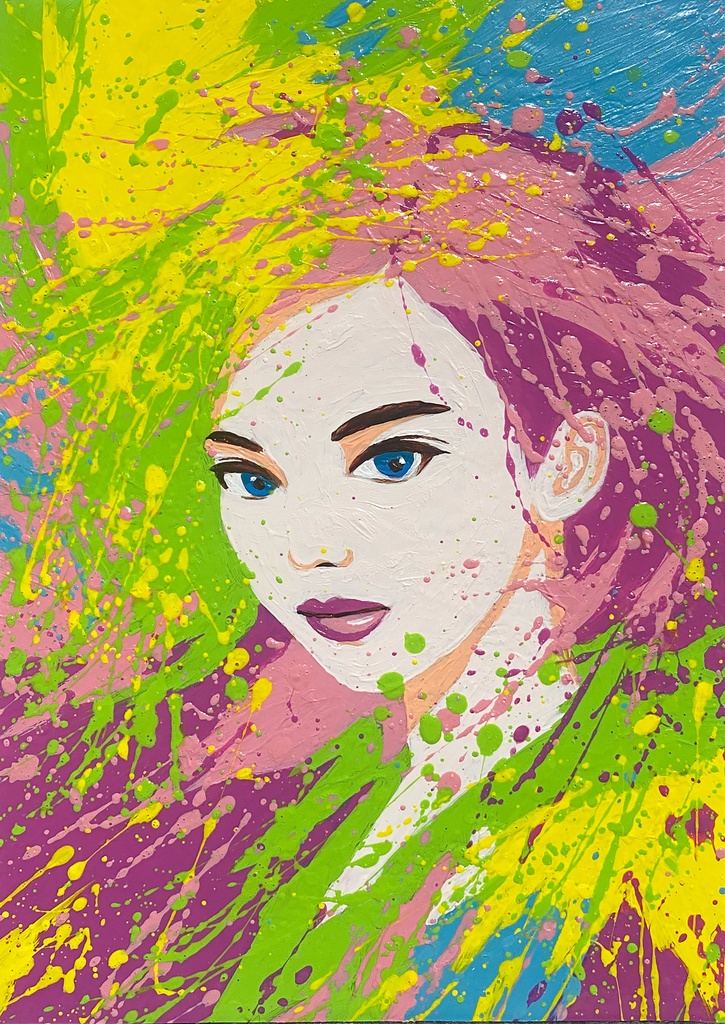 アクリル画「イグニッション」