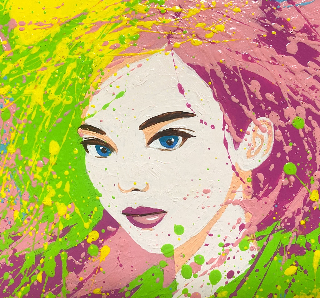 アクリル画「イグニッション」