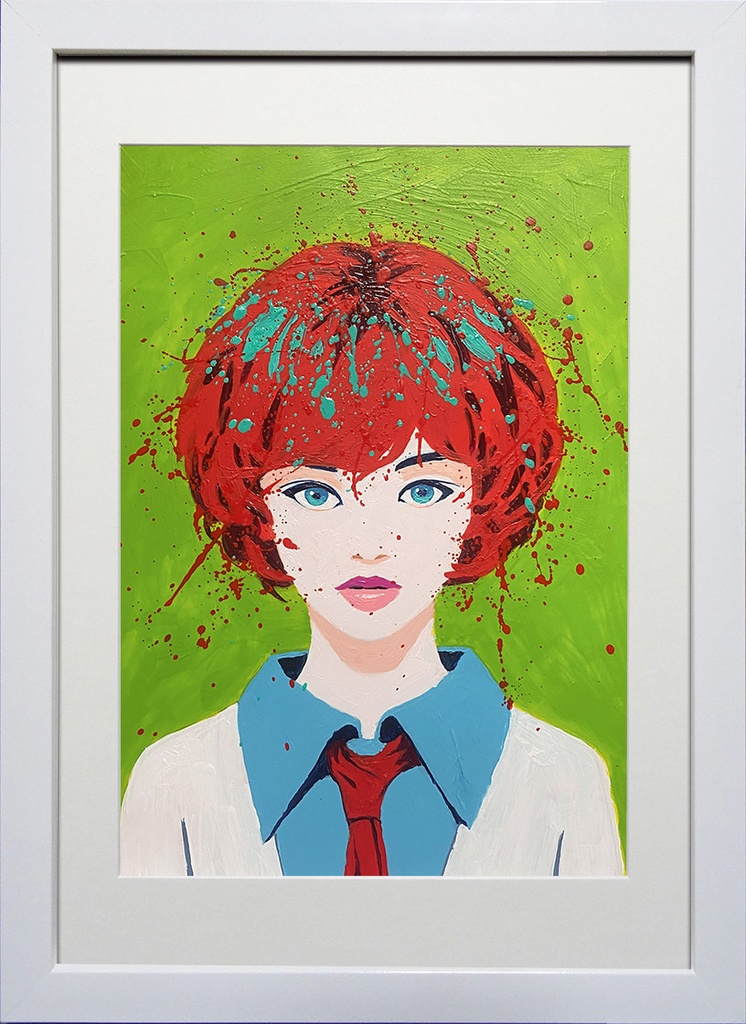 アクリル原画「内なる衝動」
