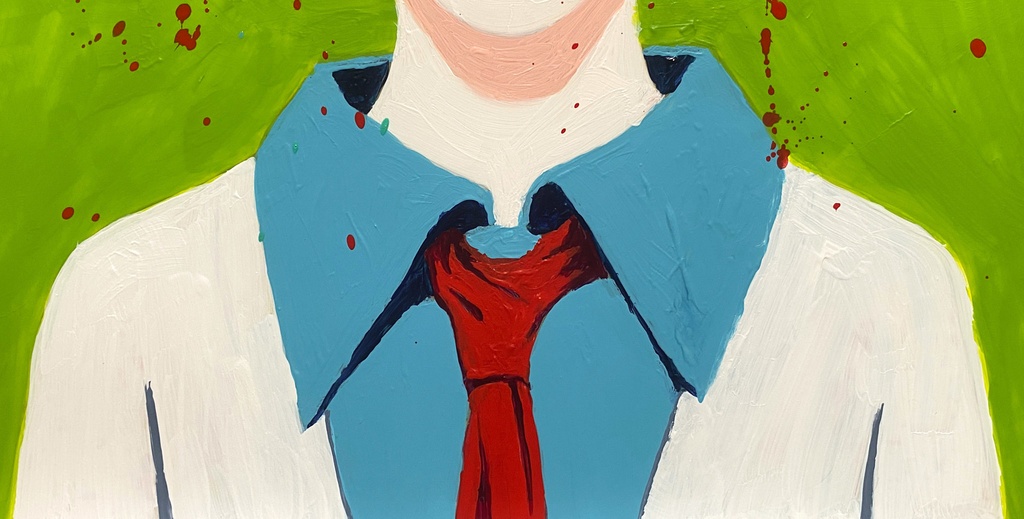 アクリル原画「内なる衝動」