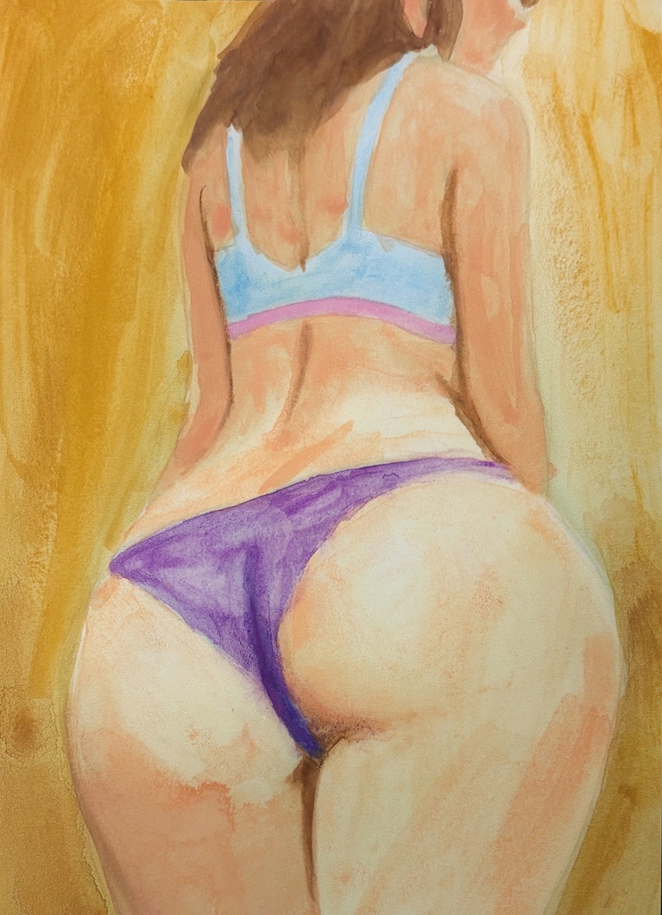 水彩画・fetishism3